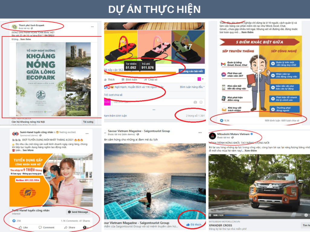 Các dự án TBD Media đã thực hiện