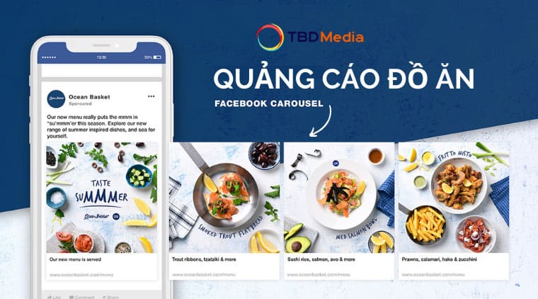 Dịch vụ quảng cáo Facebook ngành ẩm thực