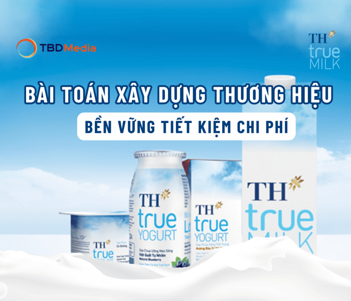 Bài toán xây dựng thương hiệu bền vững tiết kiệm chi phí