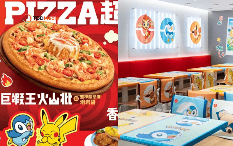 Pizza Hut: "Hợp Tác X Pokemon"