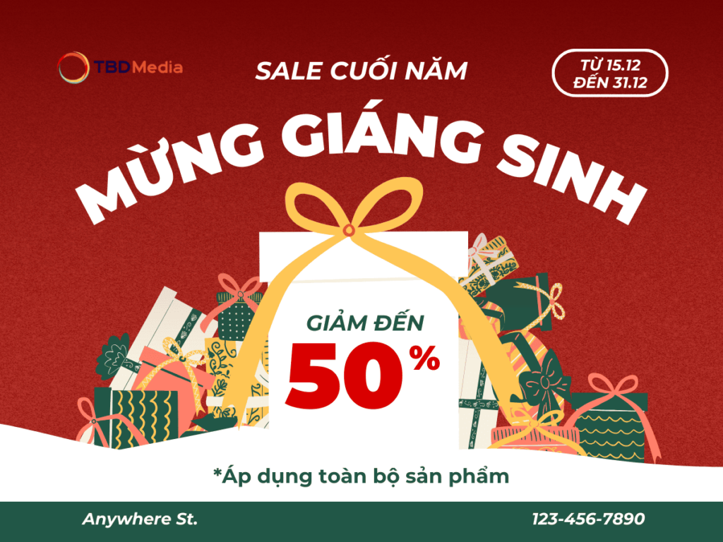 Màu sắc Noel 2025