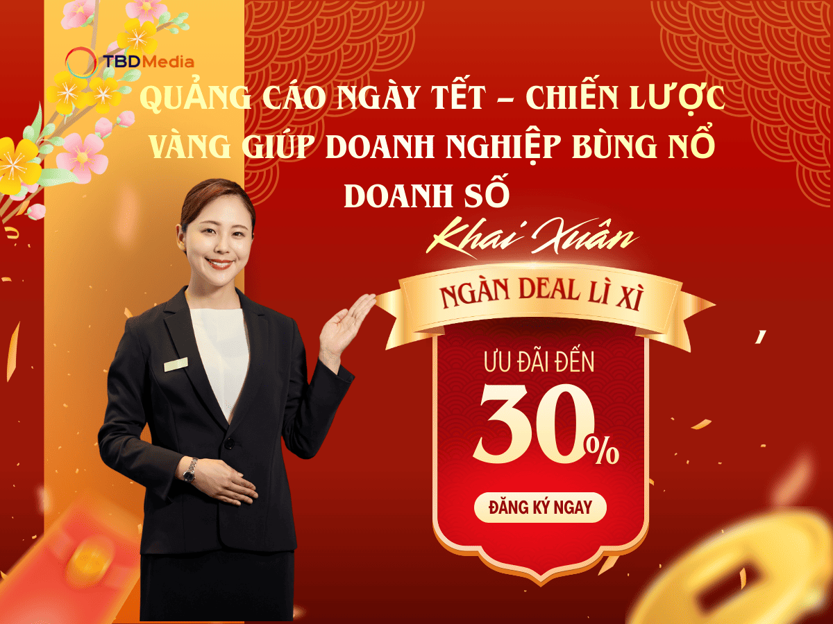 Quảng cáo facebook ngày Tết