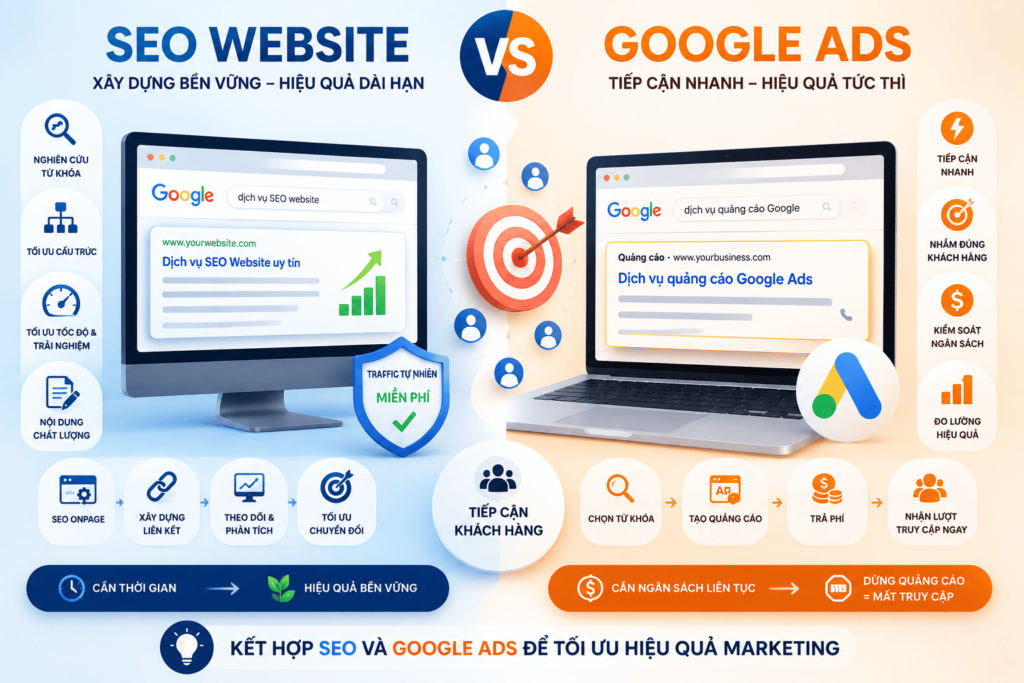 SEO Website và Google ads là gì?